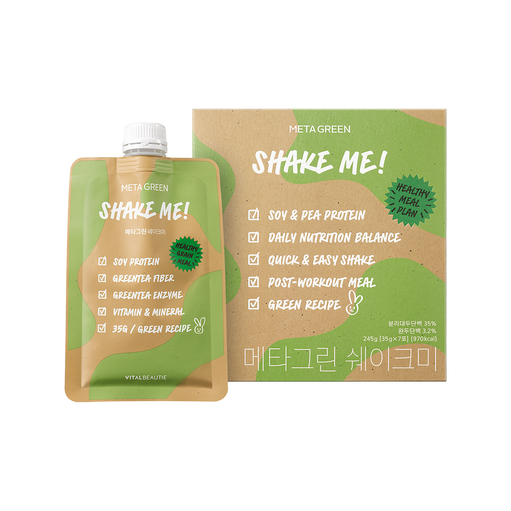 [VitalBeautie] VITAL BEAUTIE Meta Green Shake Me - 35g x 7ea