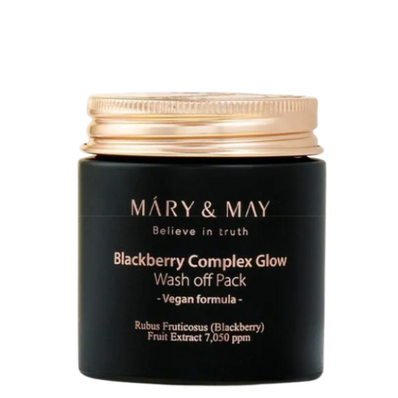 [Mary&May] Blackberry Complex Glow Wash off Pack 125g