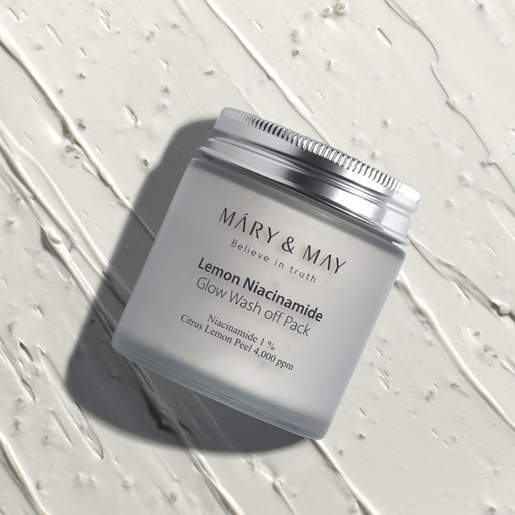 [Mary&May] Lemon Niacinamide Glow Wash Off Pack 125g