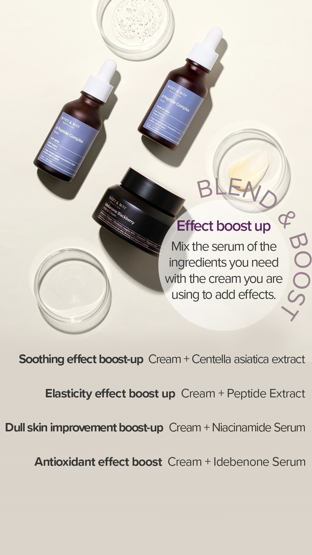 [Mary&May] Idebenone + Blackberry Complex Serum - 30ml