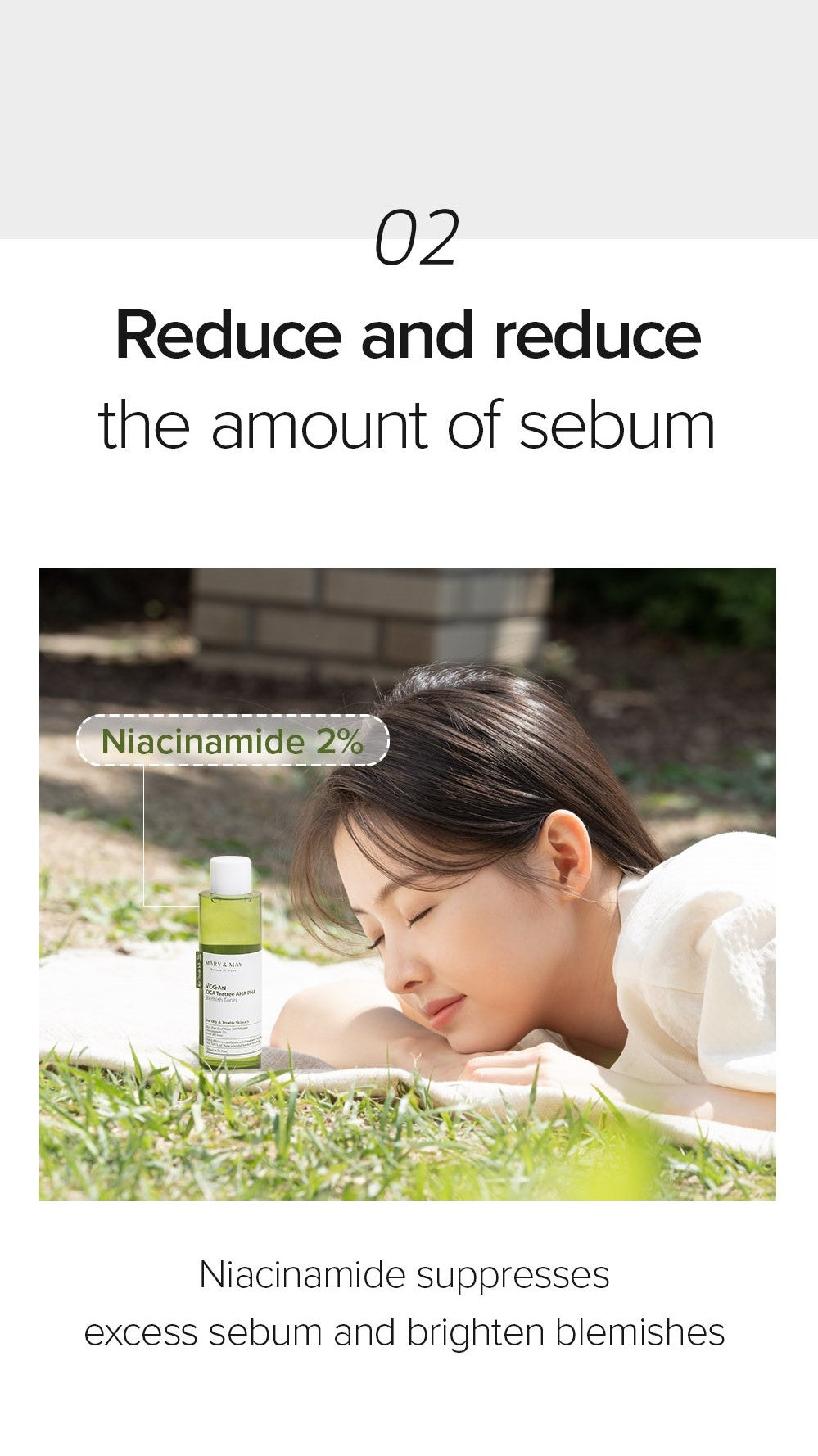 [Mary&May] Vegan CICA Tea Tree AHA PHA Blemish Toner - 200ml