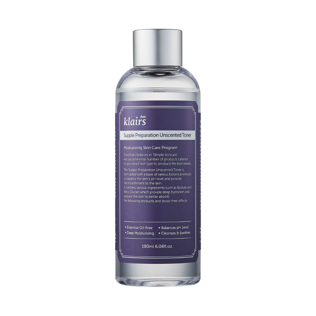 [Dear Klairs] Supple Preparation Unscented Toner 180ml