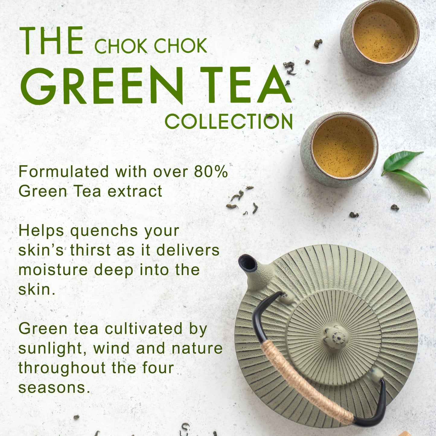 [TONYMOLY] The Chok Chok Green Tea Watery Essence 55ml