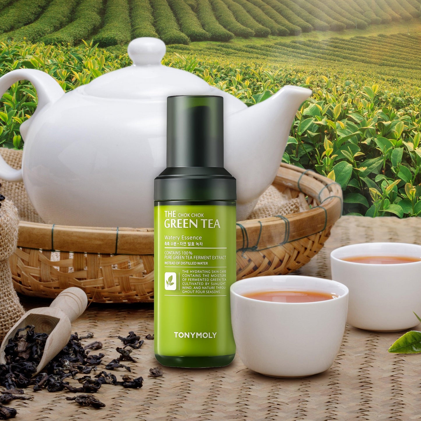 [TONYMOLY] The Chok Chok Green Tea Watery Essence 55ml