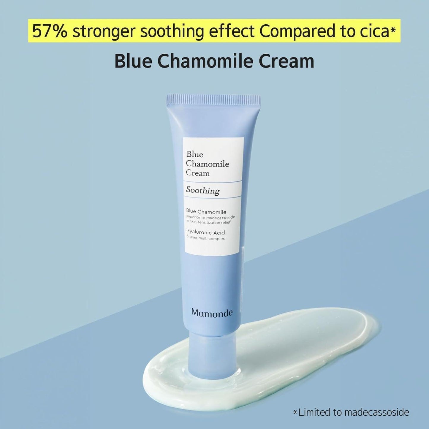[Mamonde] BLUE CHAMOMILE SOOTHING REPAIR CREAM 60ml