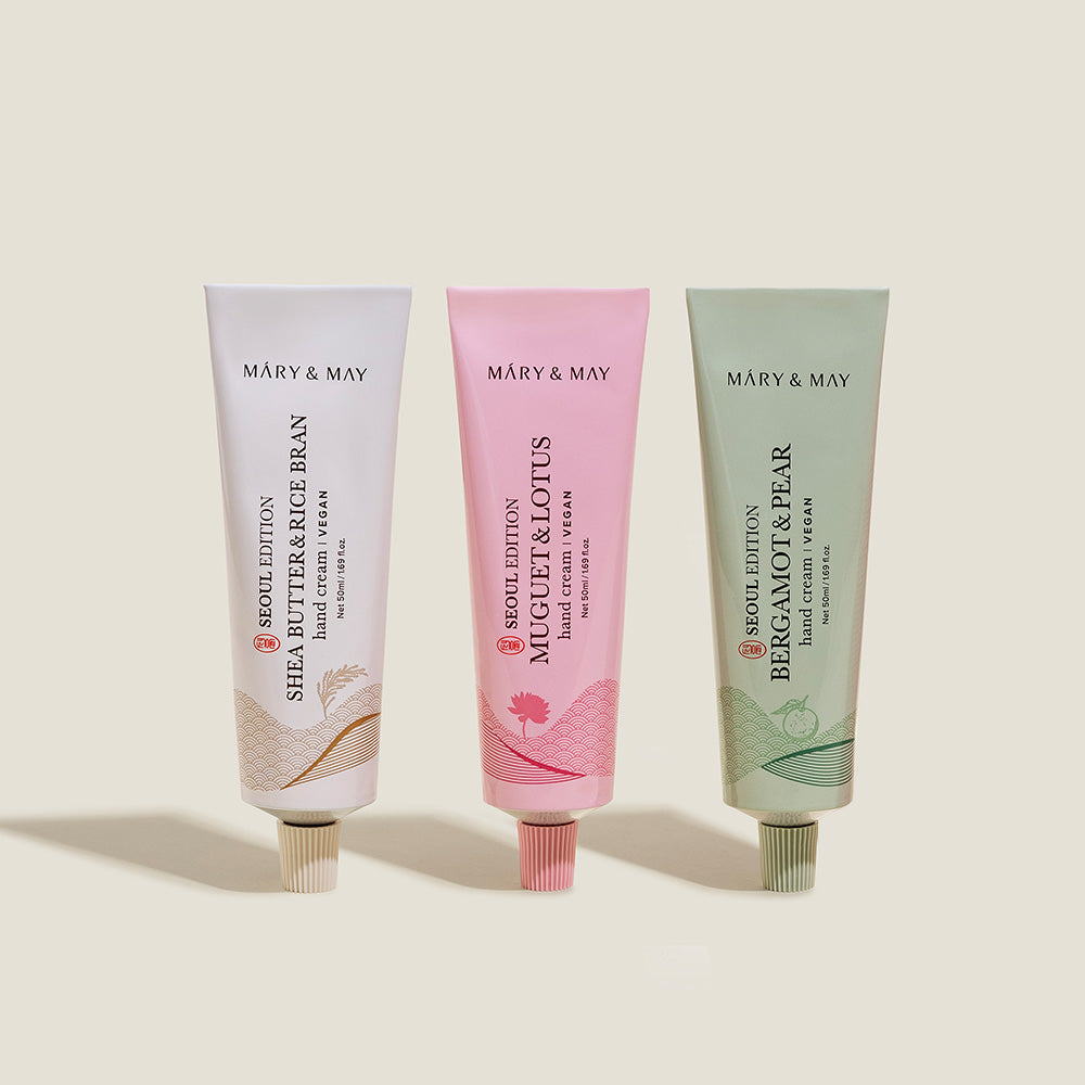 [Mary&May] Seoul Edition Hand Cream Trio Set (50ml x3)
