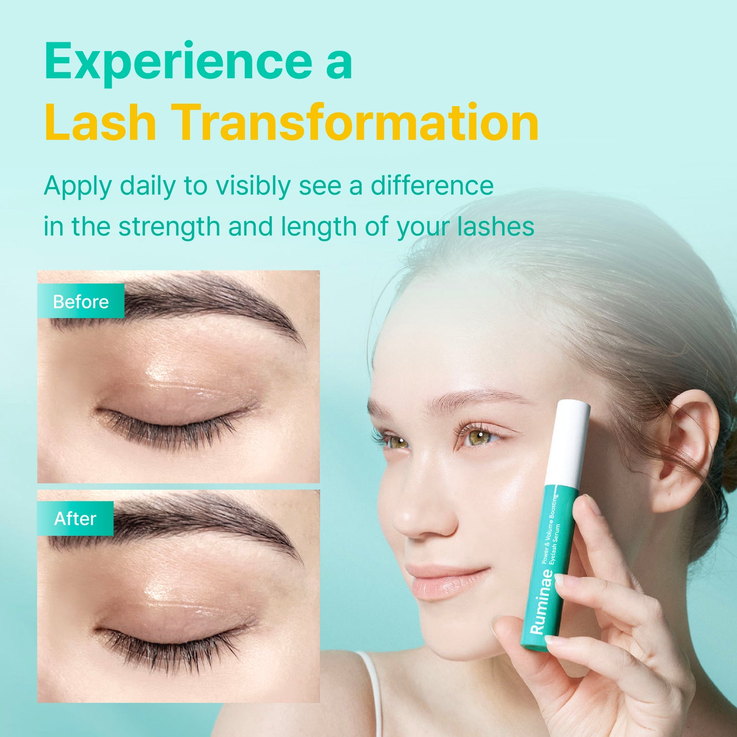 [Ruminae] Power & Volume Boosting Eyelash Serum 10ml