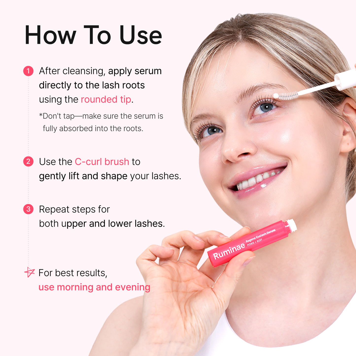 [Ruminae]  Regene Eyelash Serum 10ml