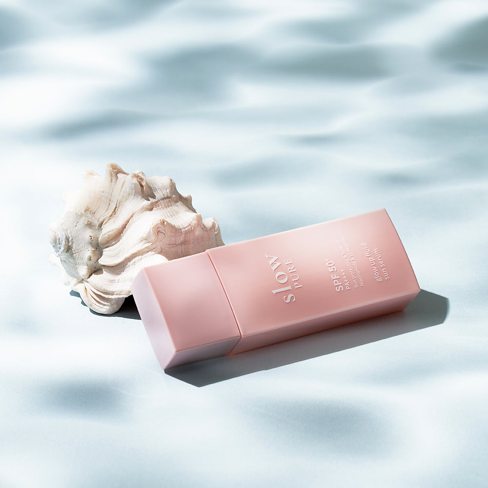 [slowpure] glow up fluid sun serum SPF50+ PA++++ 50ml