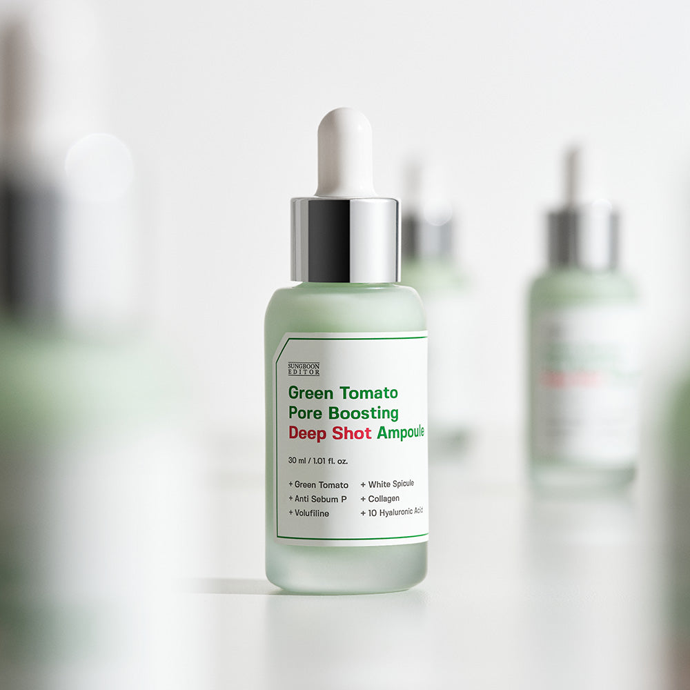 [SUNGBOON EDITOR] Green Tomato Pore Boosting Deep Shot Ampoule 30ml