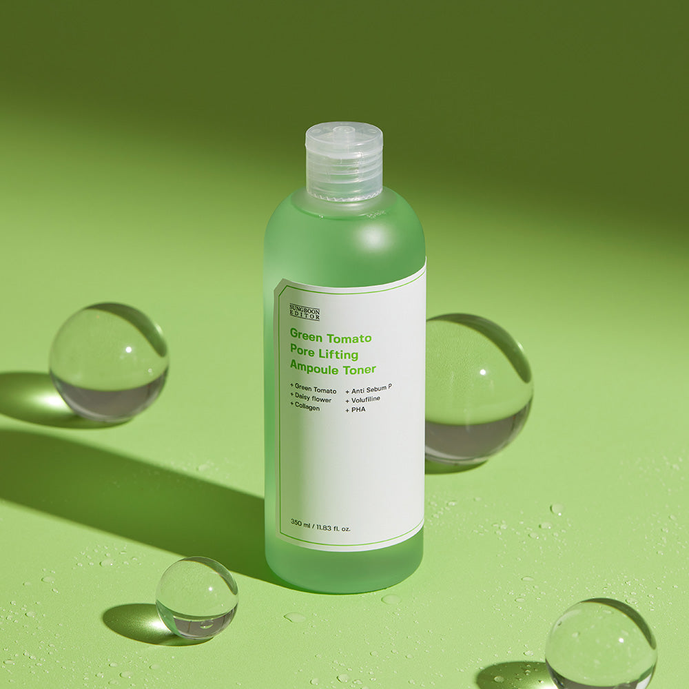 [SUNGBOON EDITOR] Green Tomato Pore Lifting Ampoule Toner 350ml