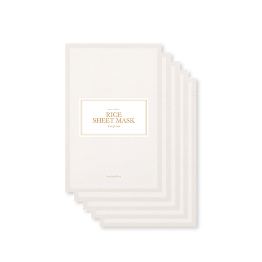 [ImFrom] Rice Sheet mask Set (5ea)