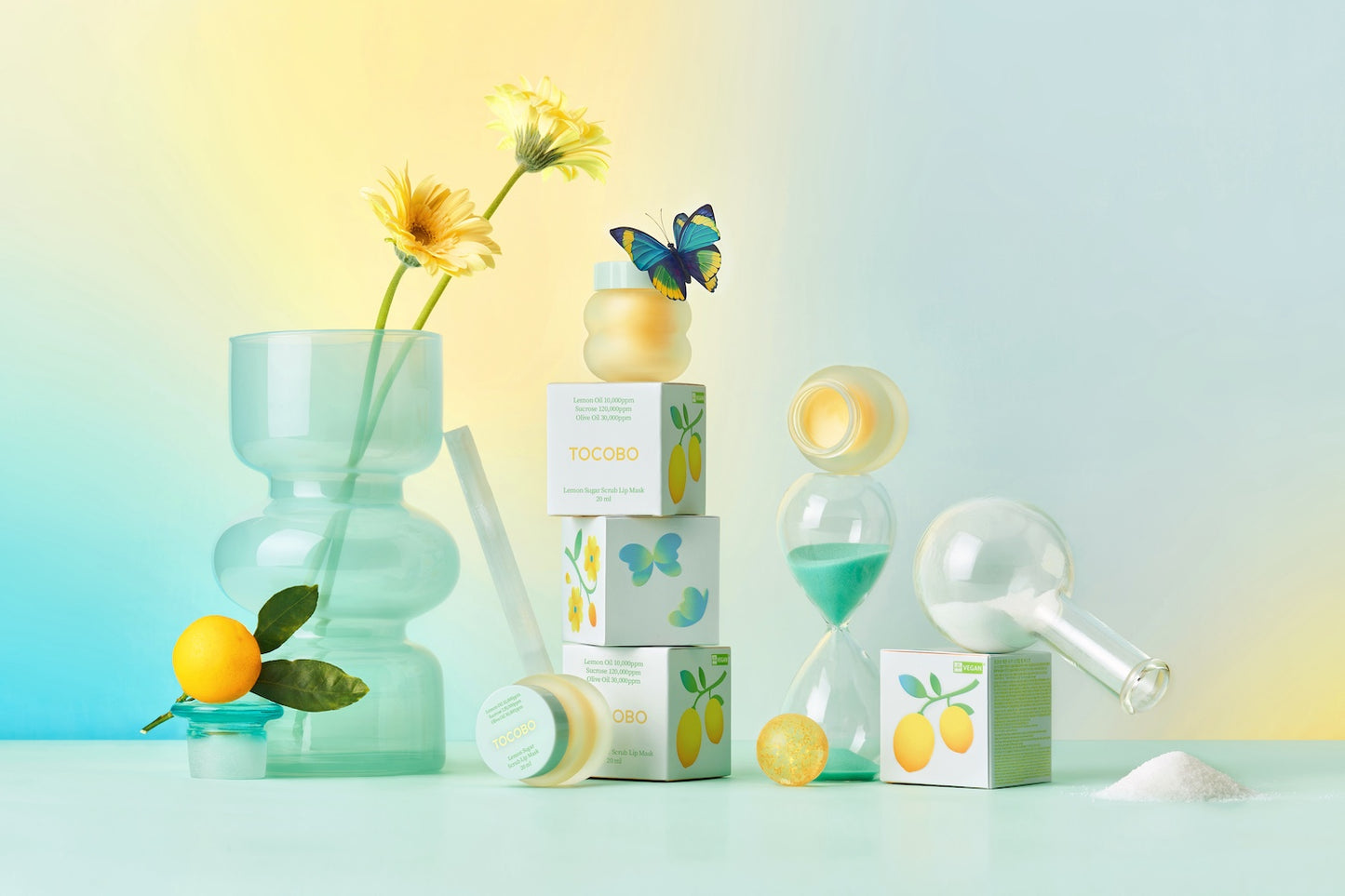 [Tocobo] Lemon Sugar Scrub Lip Mask 20ml