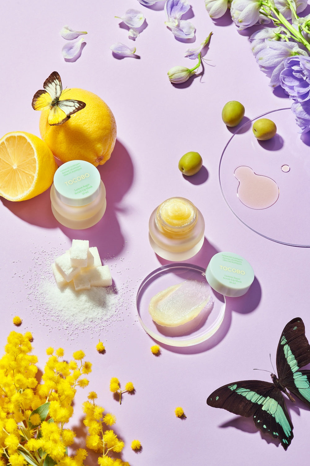 [Tocobo] Lemon Sugar Scrub Lip Mask 20ml