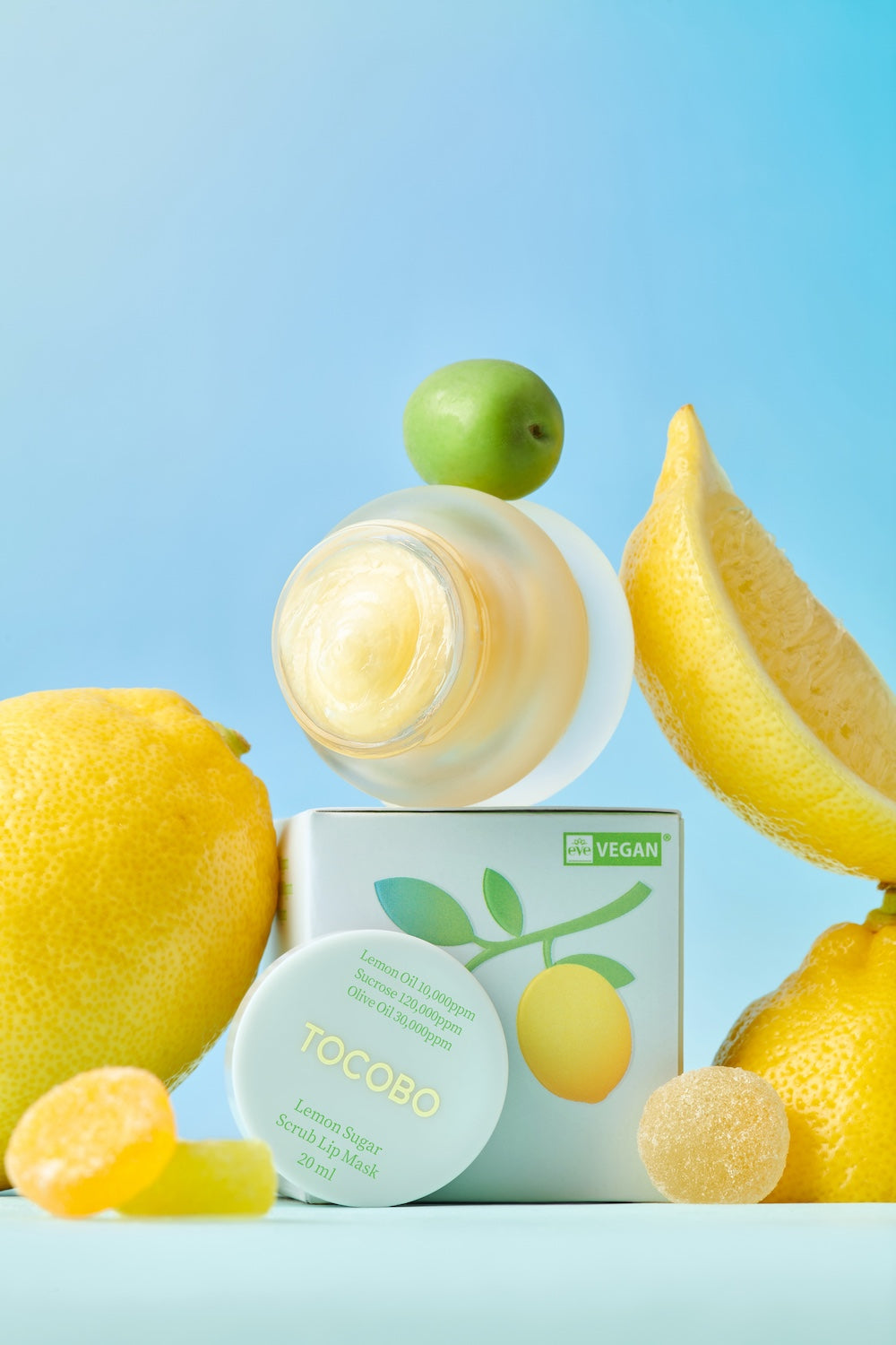 [Tocobo] Lemon Sugar Scrub Lip Mask 20ml