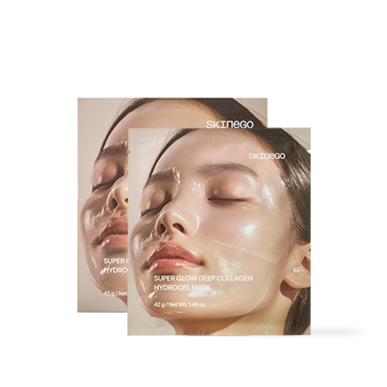 [Skinego] Super Glow Deep Collagen Hydrogel Mask - 2 Size