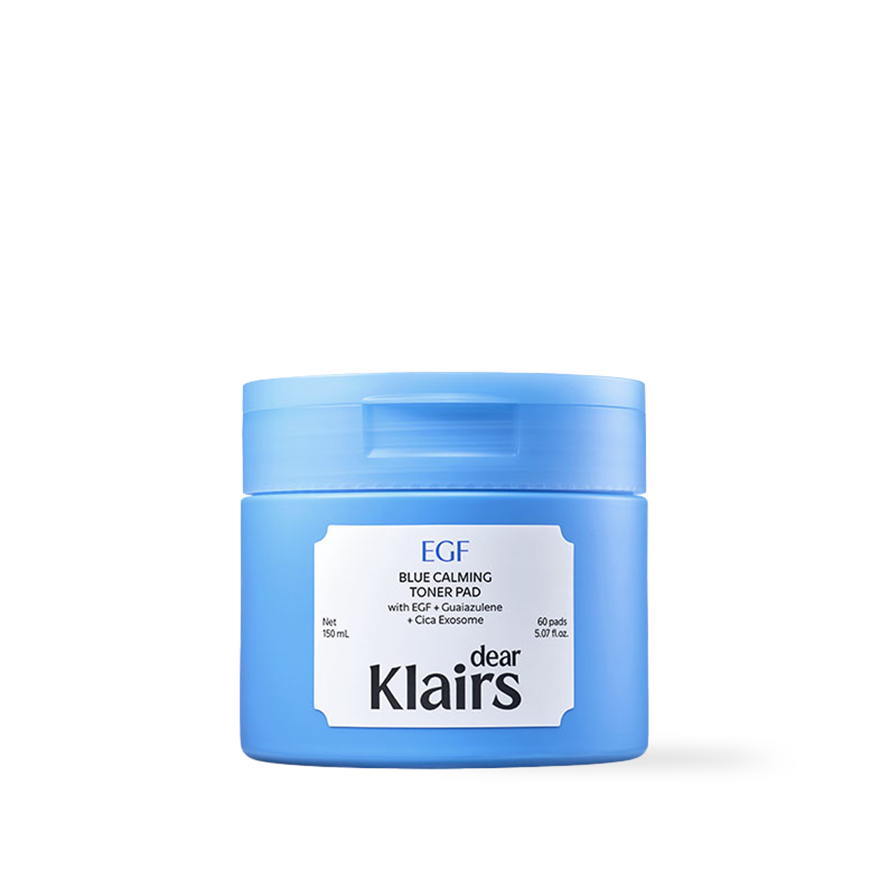 [Dear,Klairs] EGF Blue Calming Toner Pad 150 ml 60 Pads