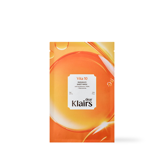 [Dear,Klairs] Vita 10 Radiance Sheet Mask 25 ml