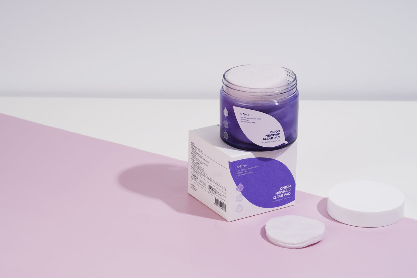 [Isntree] Onion Newpair Clear Pad 250ml*60ea