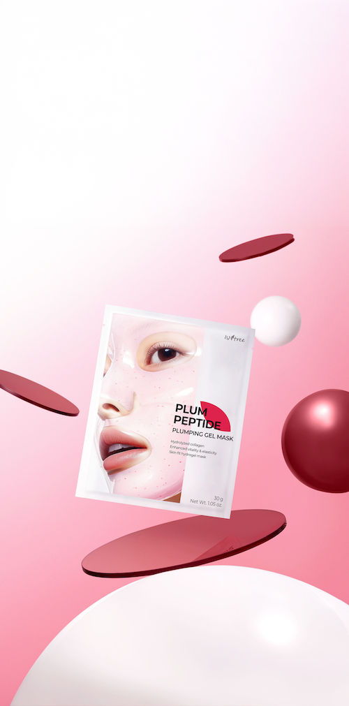 [Isntree] Plum Peptide Plumping Gel Mask 30g*4ea